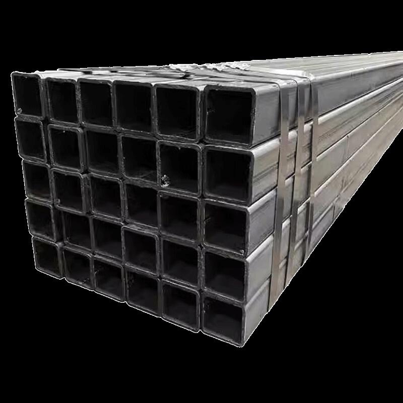 Black Rectangular Steel Tube