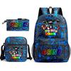 Rhythm Box Peripheral Elementary School Bag Starry Sky Backpack 3-piece Set