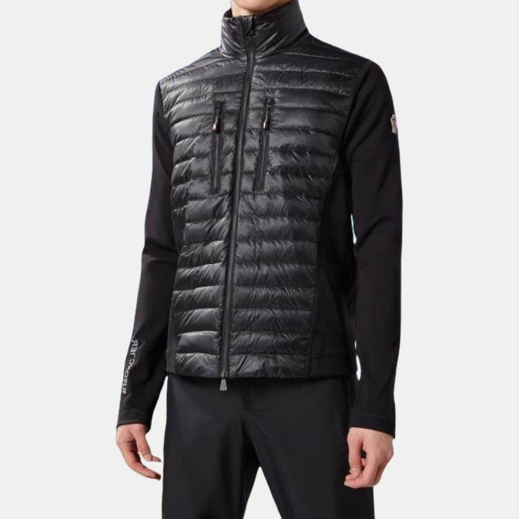 Moncler Down Jackets Men's Black Stand Collar Moderate I10978G00006829H7999