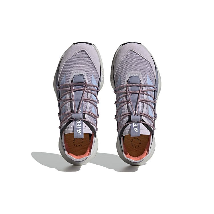 Adidas Voyager 21 Non-Slip Durable Lightweight Low-Top Outdoor Functional Shoes Women Shoes Blue Pink HQ0945