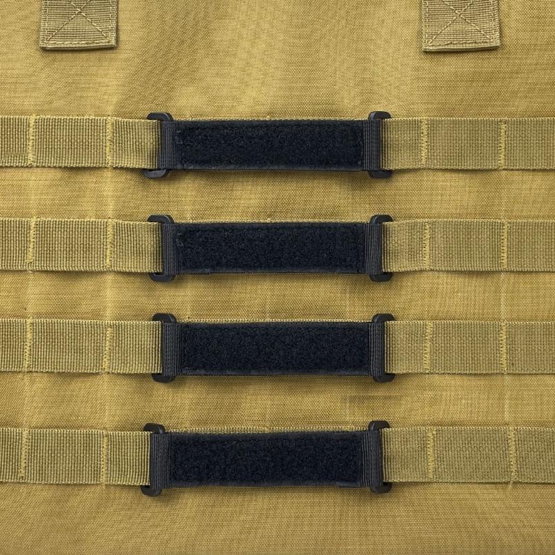 Тактические нашивки MOLLE-стропы Крепление для нашивок на липучке, Тактические MOLLE-стропы Липучка для нашивок Рюкзак