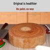 solid pine wood round board with grinding area