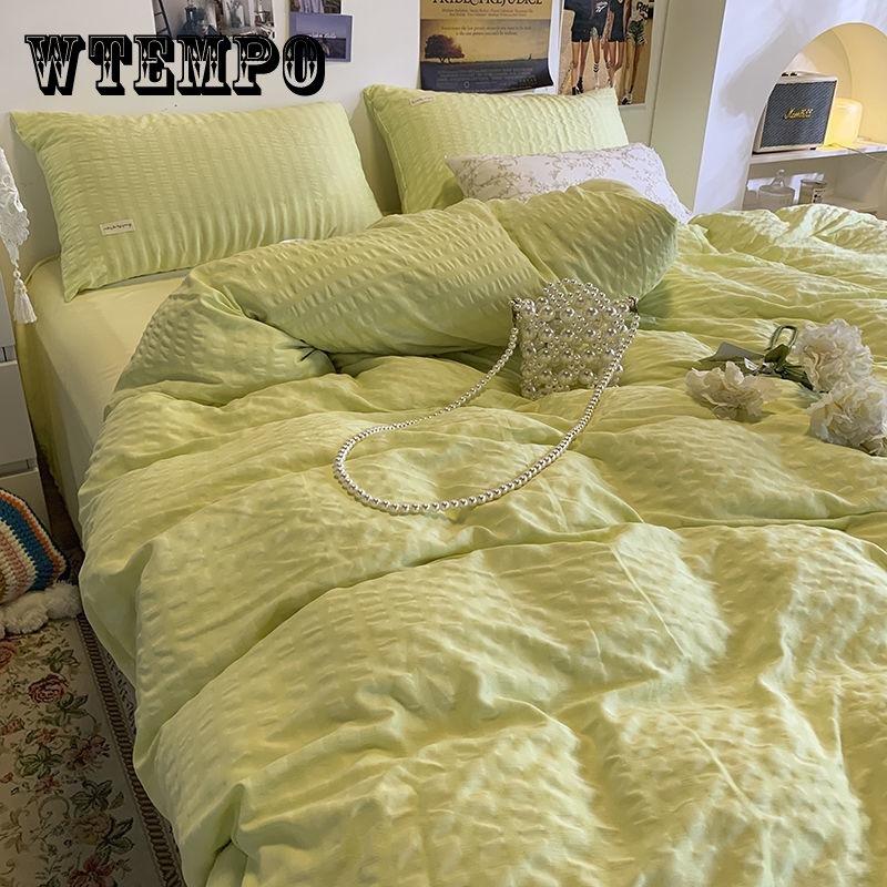 Пододеяльник в стиле принцессы с пузырьками, комплект постельного белья из четырех частей, комплект постельного белья для общежития