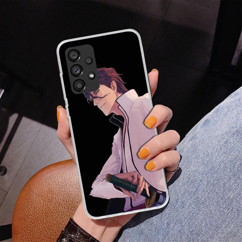 Чехол для телефона Bleach Айзен Соуске для Samsung Galaxy A17 A16 A15 A14 A13 A57 A56 A55 A54 A53 A37 A36 A35 A34 A33 A26 A25 A24 A23 G