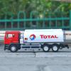 SCANIA MAN Oil Tank Truck Total bp Shell 5 дюймов Моделирование литья под давлением и игрушечный автомобиль RMZ city 1:64 литые модели автомобилей подарки для детей
