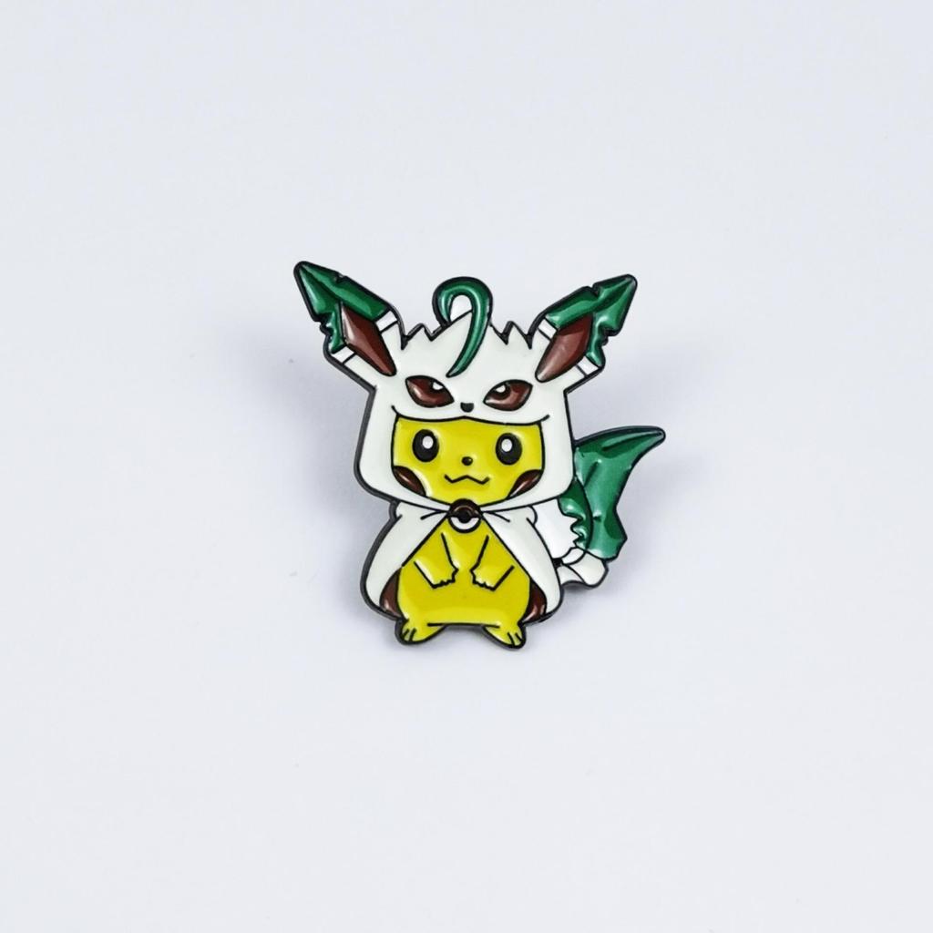 Pokémon Anime Merchandise: Cute Eevee Headband & Pikachu Brooch Backpack Badge