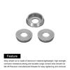 uxcell M3 Cone Cup Countersink Washers, 3mm/0.12" Hole Diameter, Aluminum Gasket Cup Head Washers for RC/FPV/PC/Drone/Mechanical Accessories Model Par