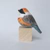 Handmade Small Bird Ornament Cute Wooden Bird Figurine Creative Wood Carving Bird  Children's Toys