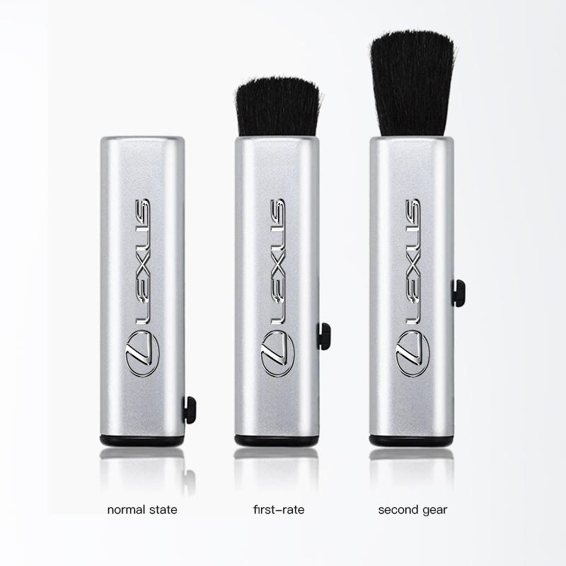 Car Interior Cleaning Tools Retractable Soft Wool Brush For Lexus RX300 IS200 IS250 ES350 Ct200h UX250h NX300h RX350 ES300h LS