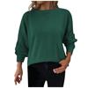 Winter Women's Oversized Long Sleeve Sweater Casual Crewneck Tunic Pullover Jumper Knit Tops
