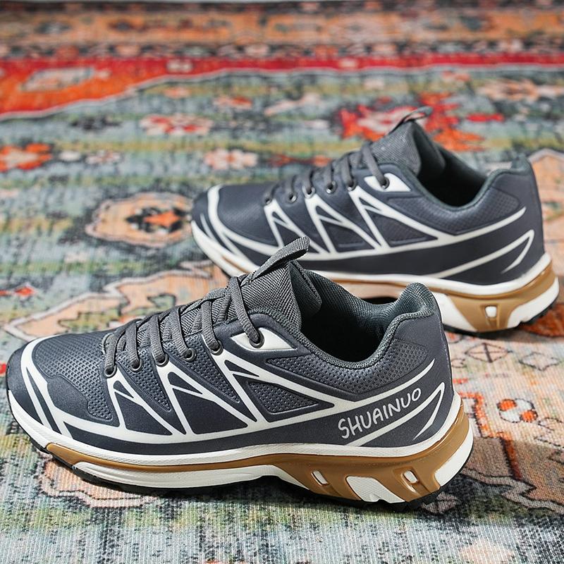 Дизайнерские кроссовки для бега по пересеченной местности, мужские внедорожные кроссовки, мужские легкие нескользящие уличные кроссовки для альпинизма, спортивная обувь, мужская обувь