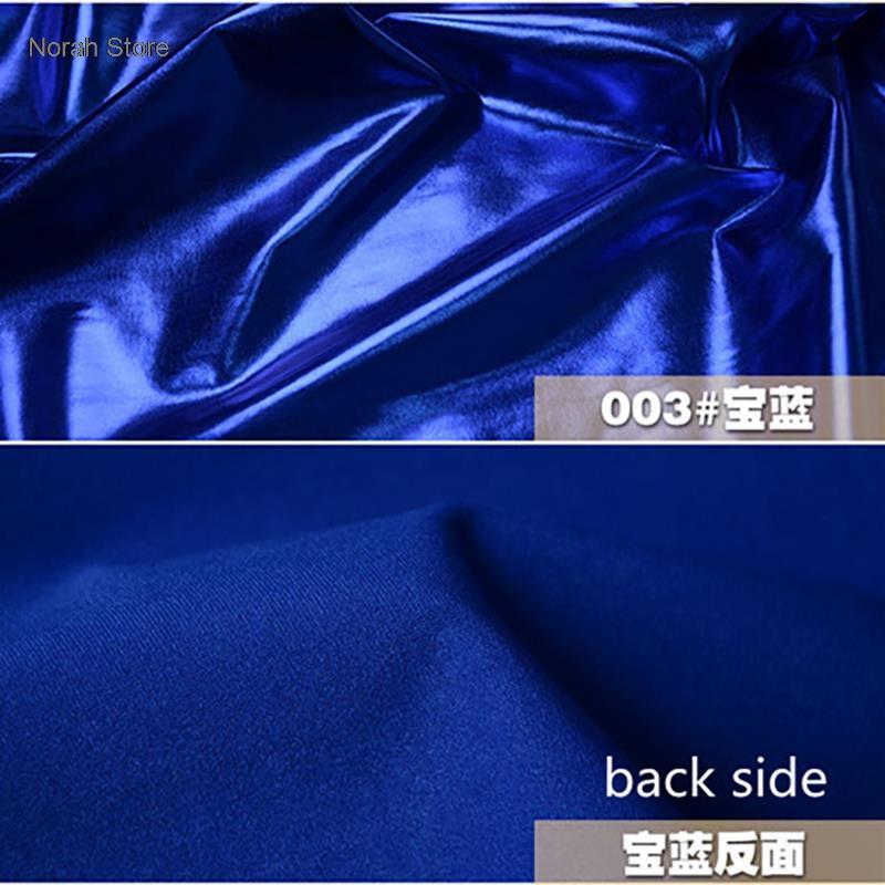 150x50см/лот Спандекс глянцевая ткань ткань горячей штамповки ткань для свадебного украшения ткань для сценического костюма материал для DIY