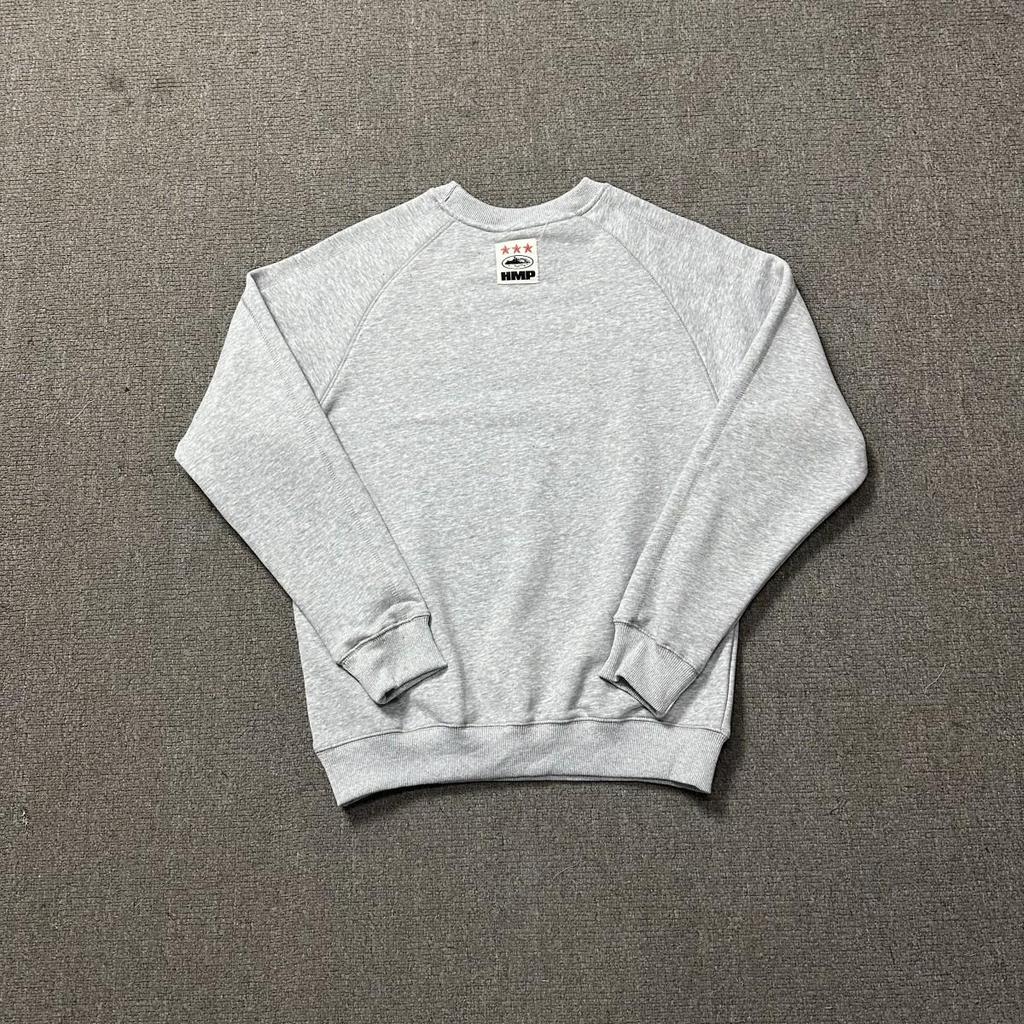 Corteiz Unisex Casual Long Sleeve Round Neck Hoodie with Embroidered Logo