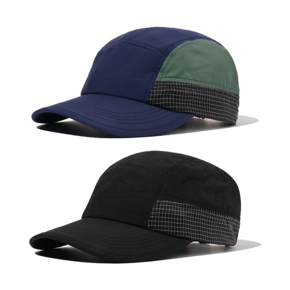 Quick-drying Flat Brim Hat Packable Cycling Sun Hat Casual Baseball Cap