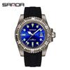SANDA New Calendar Electronic Quartz Watch Fashion Sports, Waterproof Leisure Creative Male and Female Student Watches