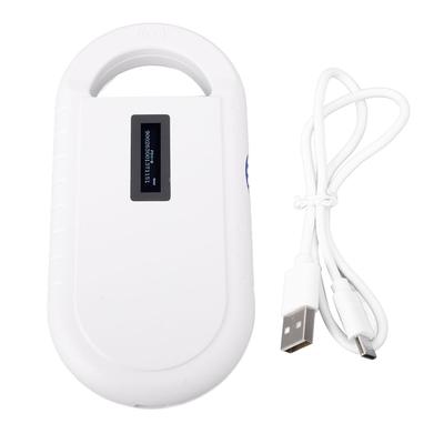 Сканер микрочипов для домашних животных 1024 записи Хранение данных Быстрое распознавание Перезаряжаемый Портативный Животное