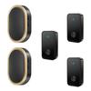 Wireless Waterproof Self-Powered Doorbell for Home - Ultra-Long Range, Battery-Free Smart Remote for Elderly Assistance