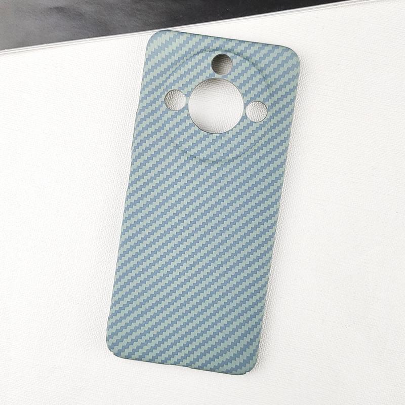 Luxury Ultra Thin Carbon Fiber Textured Phone Case For Honor X60 X50 X40 X30 Pro GT X9c Smart Anti-Fingerprints Hard PC Full Protective Cover Shell