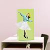 Tissue Box Holder Creative Lady Flying Skirt Design Easy Access Square Tabletop Tissue Box Holder Home Office Supplies