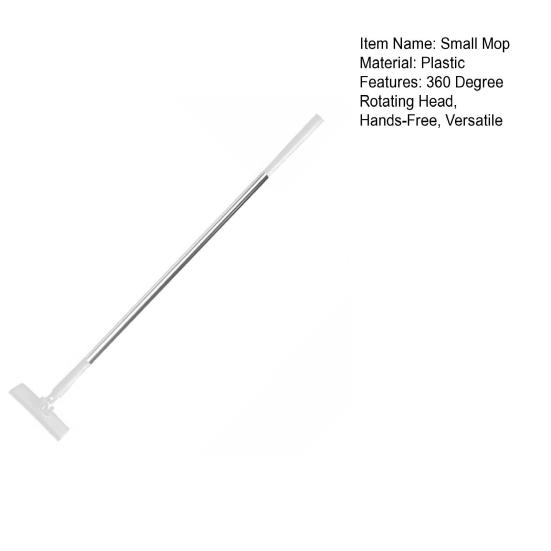 Маленькая швабра мгновенной очистки Мини-швабра с вращающейся на 360 градусов головкой Ручки для отжима без рук Стены Окна Инструмент для быстрой уборки