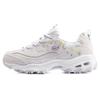 Skechers D'LITES 1.0 Flower Bear Women Fabric Leather Shock Absorbing Low Top Chunky Shoes Lavender 896155-LAV