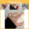 Модное Толстое Матовое Медное Кольцо Геометрической Формы для Женщин, Идеально Подходит для Повседневной Носки
