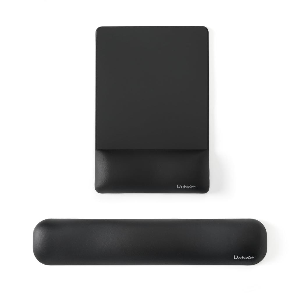 UnivoColors Wrist Rest Mouse Pad Wrist Premium PU Ergonomic Reduces Supports Memory Foam Body Pressure Dispersion Wrist Pain No Irritation On the