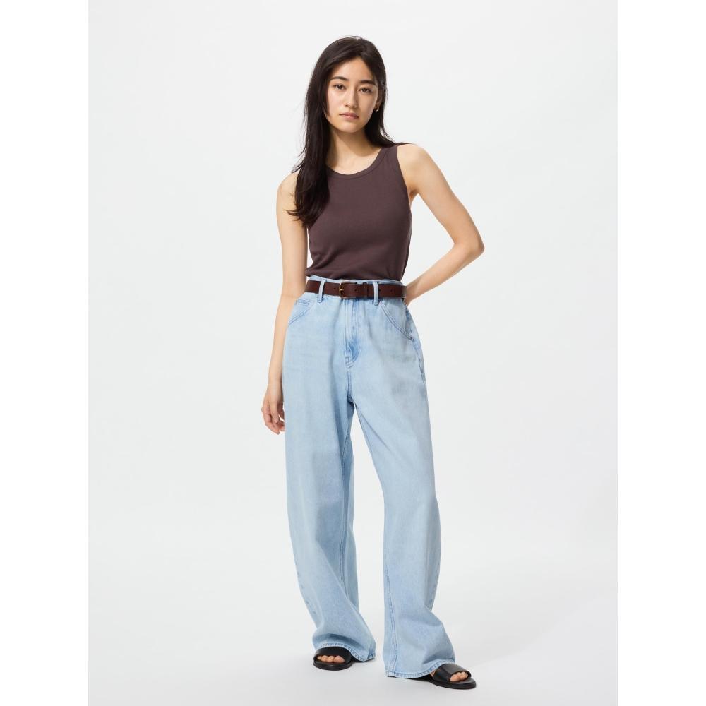 Uniqlo Baggy Curve Jeans Short Length