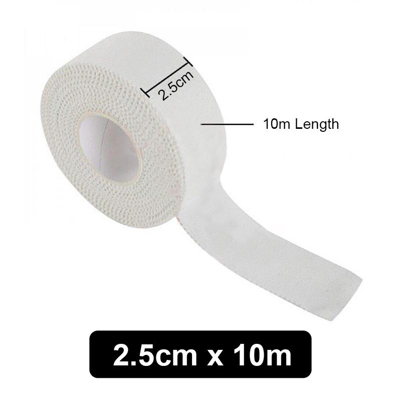 1 рулон спортивных бинтов, белая защитная хлопковая фиксирующая лента для кромки зубов, хлопковая белая лента с нашивками, спортивное оборудование