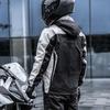 Waterproof Motorcycle Rain Suit Men Women Cycling Rain Gear Jacket and Pants with Storage Bag