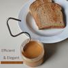 Longer Peanut Butter Stirrer 304 Stainless Steel Peanut Butter Stirring Stick – Efficient Natural Peanut Butter Stirrer, Peanut Butter Stirrer with