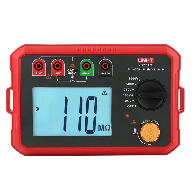Цифровой мегаомметр UNI-T UT501C (Китайская версия)