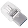 Kingston USB-накопитель DataTraveler MicroDuo 3C Флэш-накопитель USB типа C и USB типа A