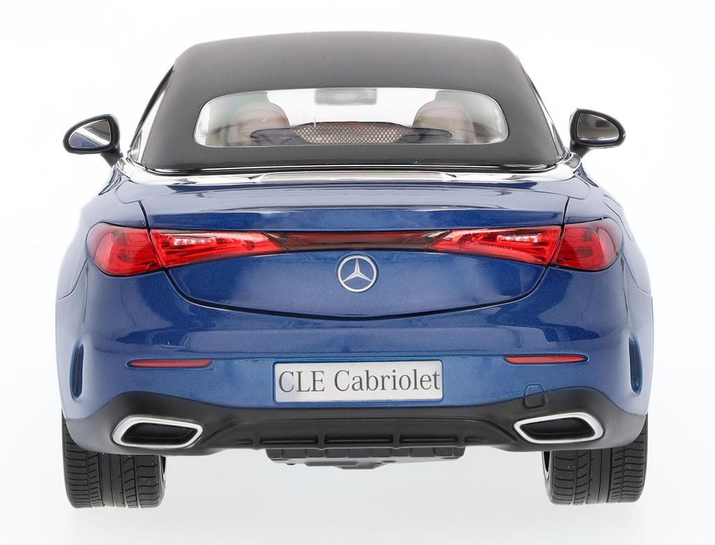 [Mercedes-Benz Collection] Genuine CLE Cabriolet (A236) AMG Line Spectral Blue 1/18 Scale Model