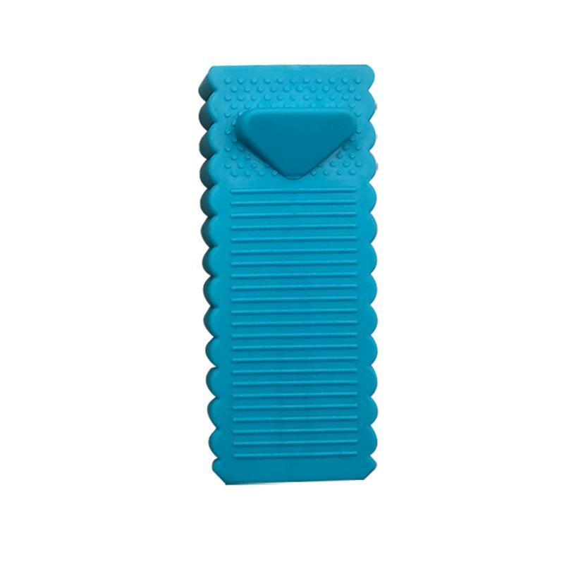 Силиконовый дверной упор-клин 95x40x14 мм ПУ резиновый дверной упор задний фиксатор двери противоударный стопор для домашнего декора