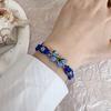 1/2/5/10 шт. Синий браслет дружбы для женщин, регулируемый, плетеный, веревочный, защита узла, удачная дружба
