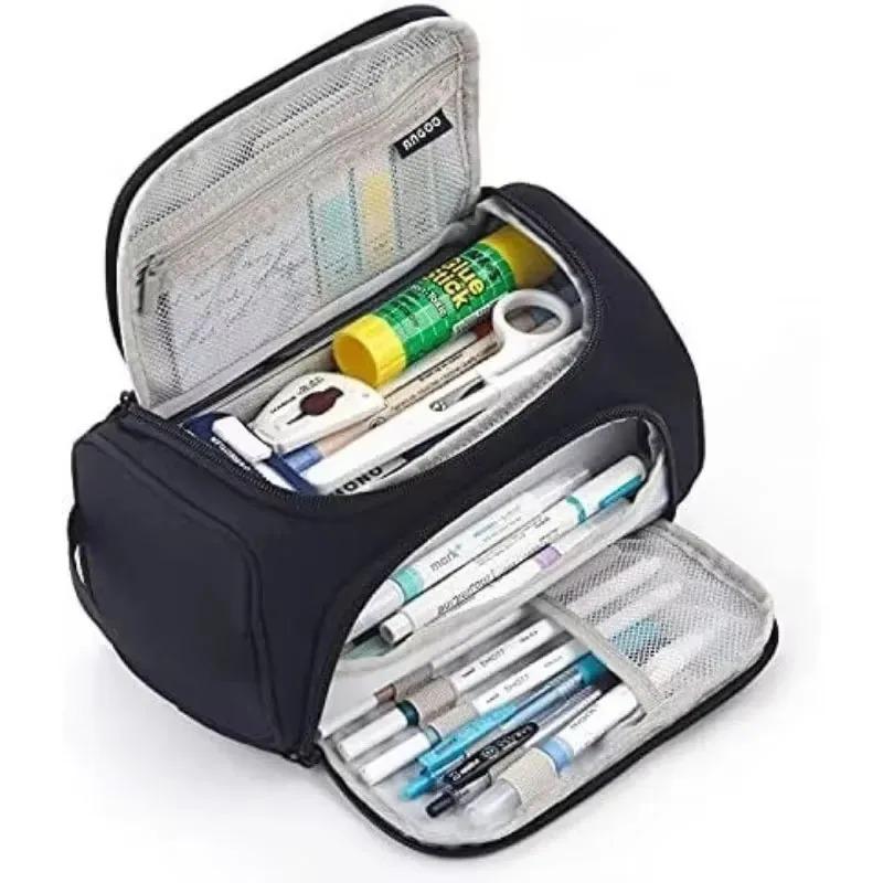 Super Big Pencil Case Cute Pencil Box Storage Bag Large Capacity for Boy Girl Kid's Gift Multipurpose Pencil Bag School Stationery