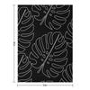 Minimalistic Monstera Throw Blanket Blankets For Bed Bed Fashionable manga heavy to sleep Blankets