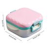 Portable Bento Lunch Box with Compartment Food Box Microwave Plastic Leakproof Eco-Friendly Lunch Container Student Lunch Box