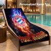 Custom Text Bayern Munich Print Beach Towel Large Towel For Home Bathroom Beach