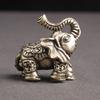 Фу персонаж цинк сплав цинка слон слон миниатюры украшения аксессуары офис