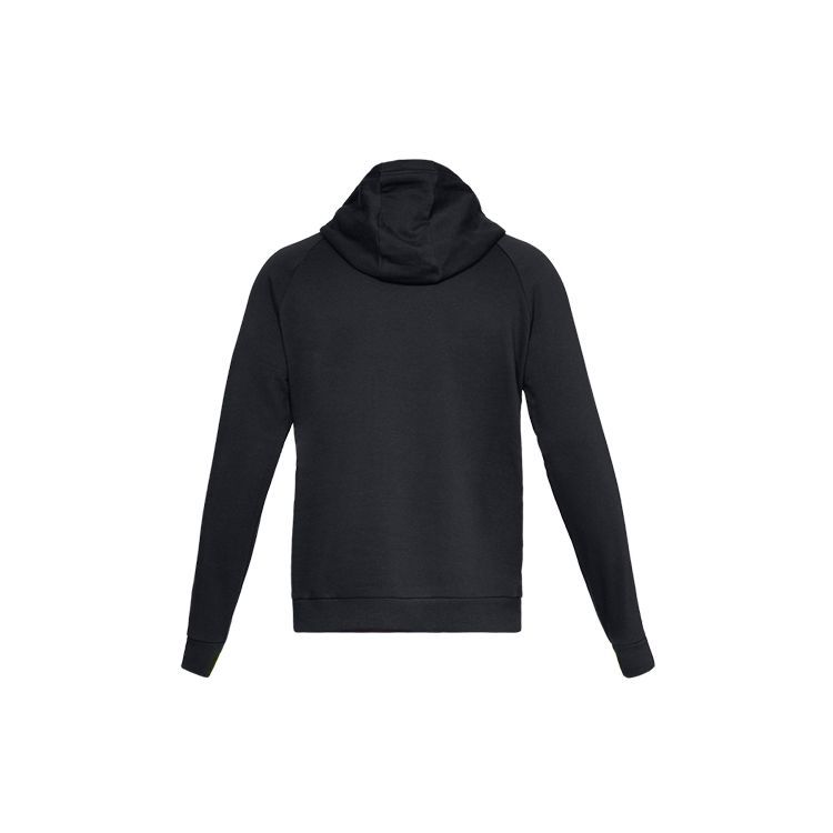Under Armour Rival Fleece Logo Hoodie Men Tops Black 1329745-001