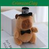 Capybara Soft Lovers Plush Doll Keychain Pendant For Backpack And Car Decor