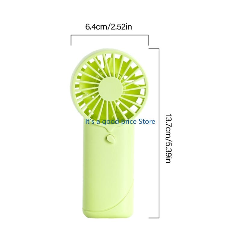 Portable Pocket Fan Cooling Handheld Travel Cooling Mini Fan AM3 Battery Office