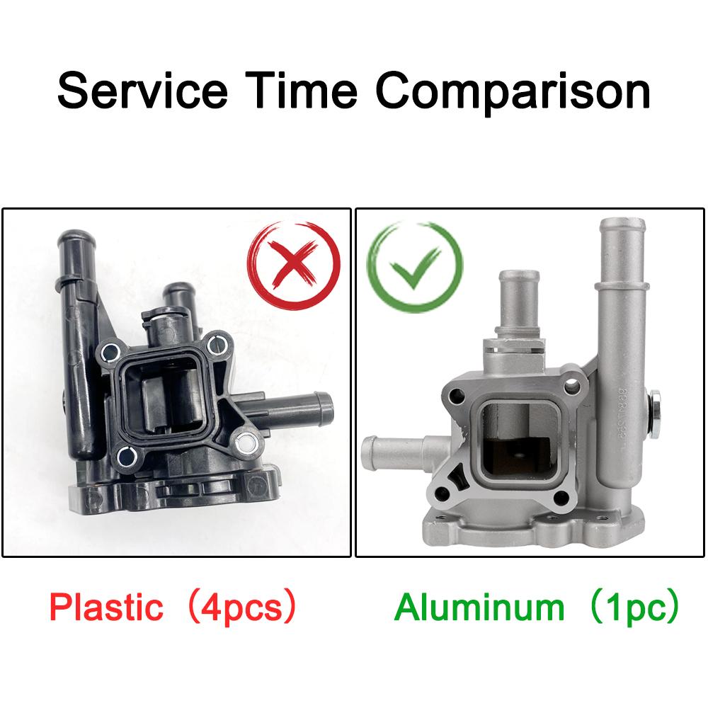 Алюминиевый корпус термостата 96817255 для Chevrolet Chevy Cruze Aveo Orlando, крышка корпуса термостата для Opel Astra Zafira Signum Moka