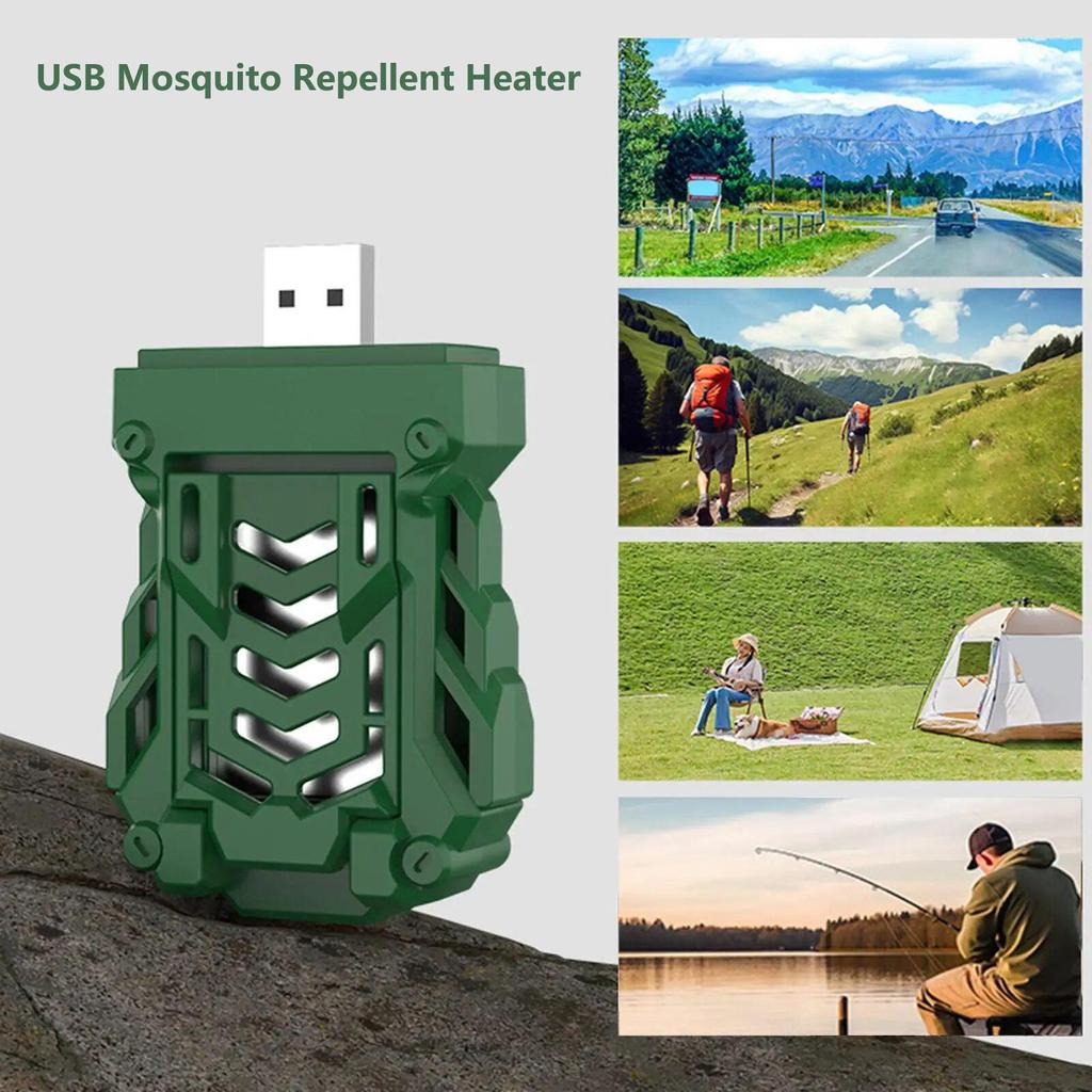Electric USB Mosquito Repellent Heater Anti Mosquito Repellent Pest Repellent Bug for Traveling Fishing Camping ARI