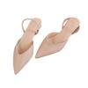 Fashion 2024 Summer Fashion New Women's Fashion Sandals Baotou Simple Medium Thick Heels Single Shoes slippers sandal women shoes