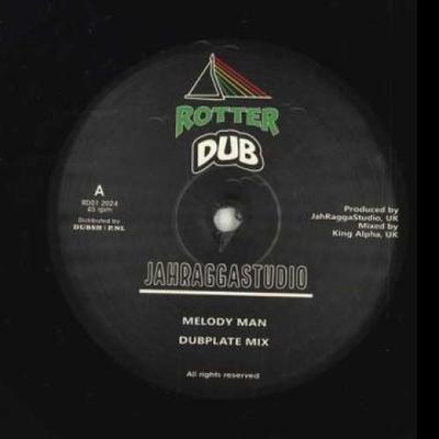 10-дюймовая пластинка JAH RAGGA - Melody Man; Дабплейт Микс / Love And RD01 Rotterdub NI EU 2024 Европа Регги, Ска и Даб