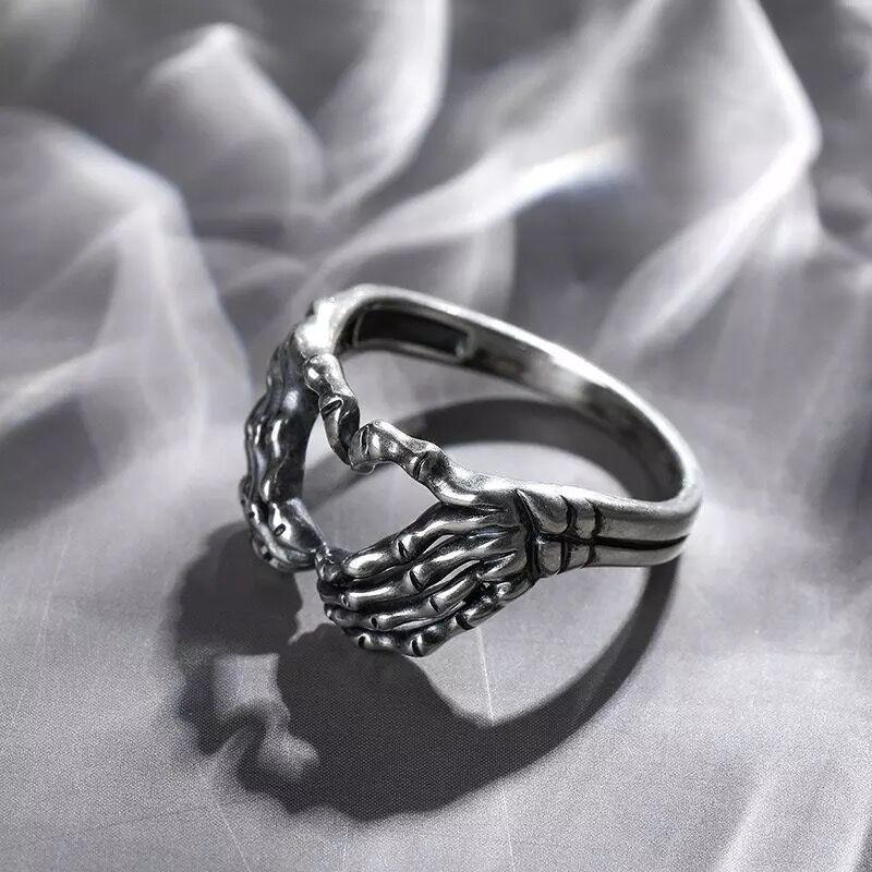 Double-Layer Cross Zircon Ring For Women Gold Silver Adjustable Finger Rings Bling Korean Elegant Jewelry Gift