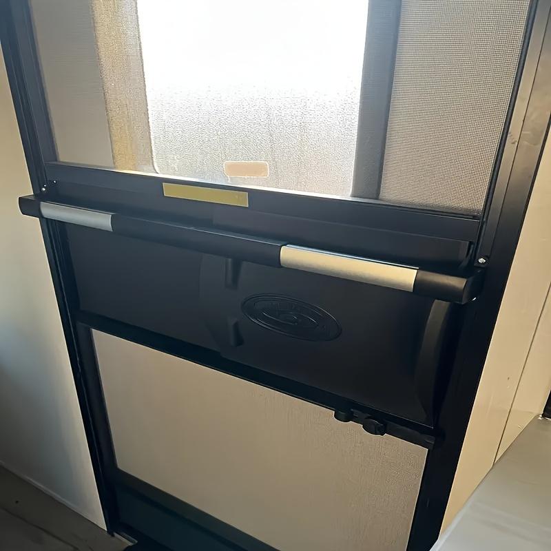 RV Screen Door Cross Bar Adjustable Grab Bar RV Door Handle for Travel Trailer Motorhome Camper